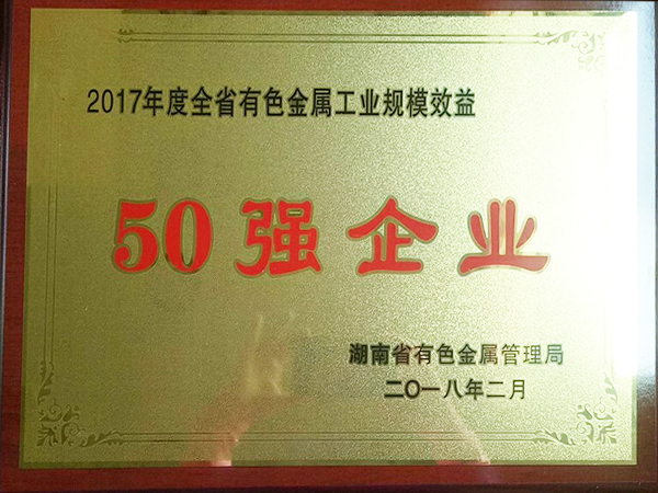 50強(qiáng)企業(yè)